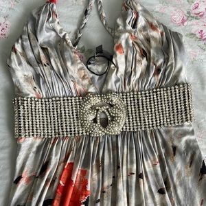 Cocktail dress with rhinestones size S